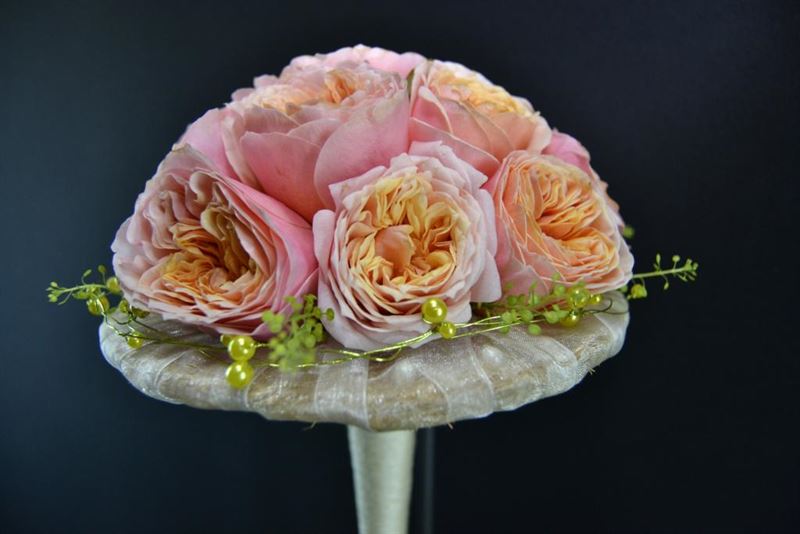 Bouquet de rosas austin. - Imagen 3