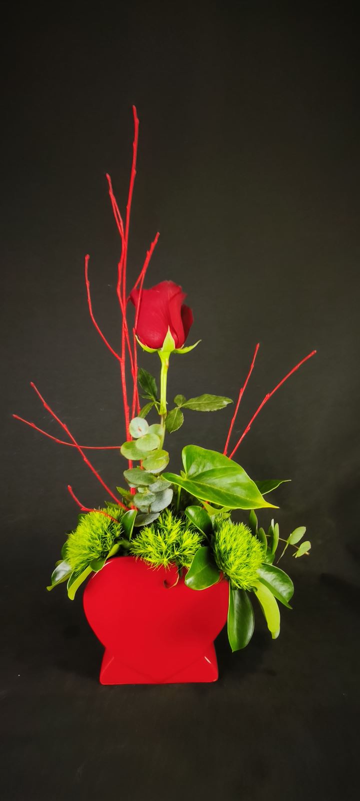 Composición una rosa. - Imagen 1