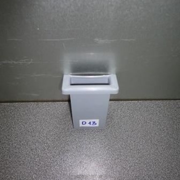 Jardinera cementerio plastica D13. - Imagen 1