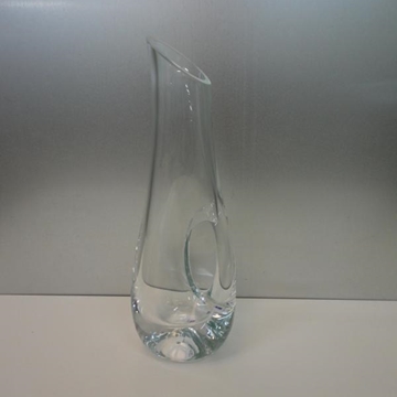 Jarrón de cristal diseño jarra. - Imagen 1