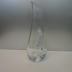 Jarrón de cristal diseño jarra. - Imagen 2