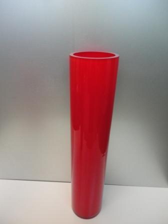 Jarrón rojo de 60 cm de alto - Imagen 2