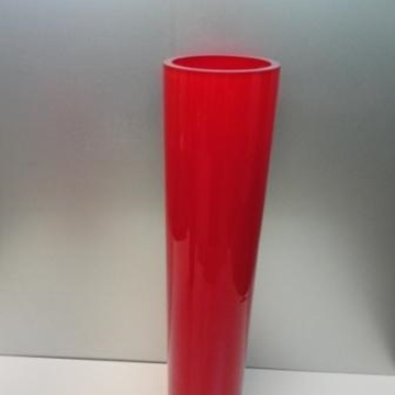 Jarrón rojo de 60 cm de alto - Imagen 2